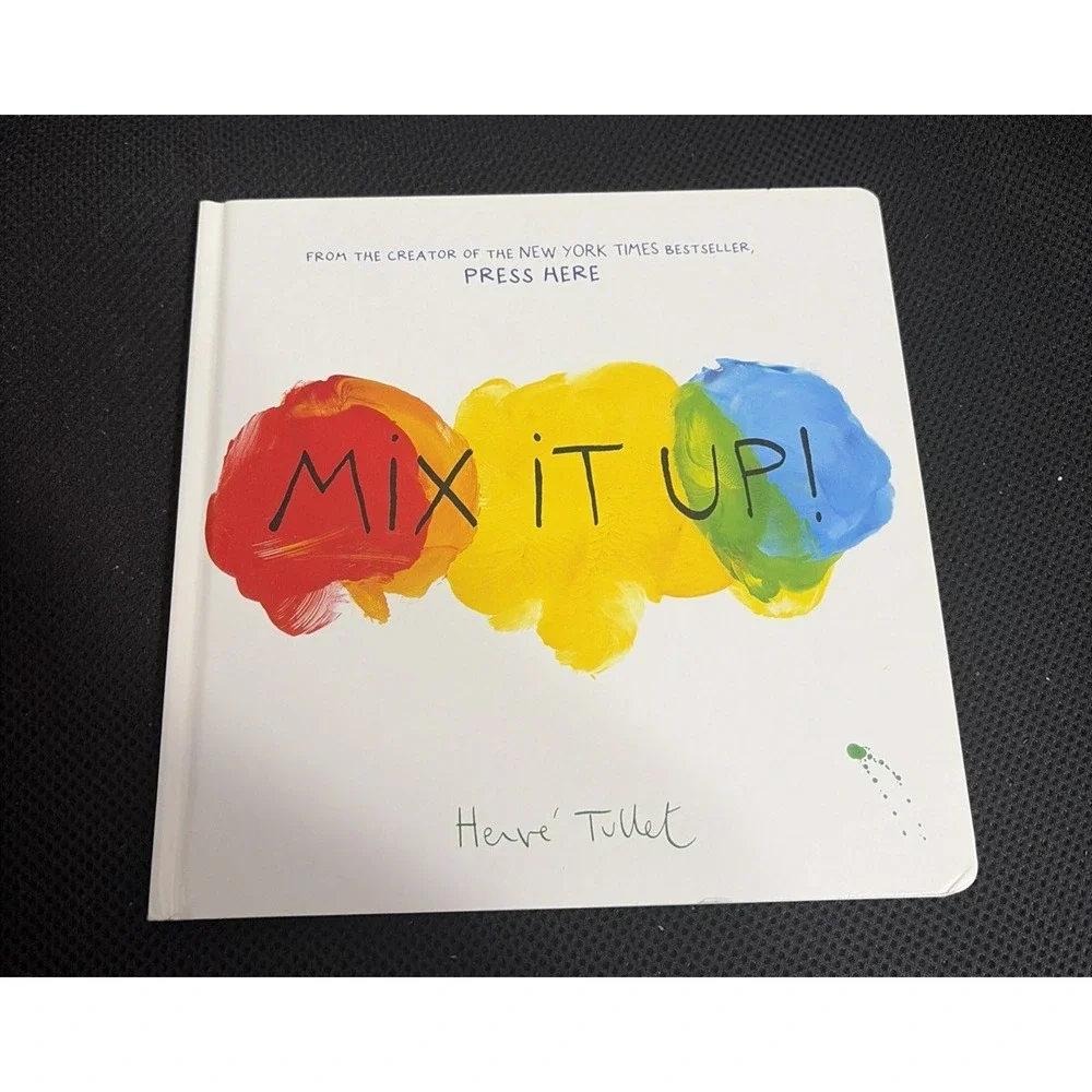Mix It Up! Herve Tullet Interactive Childrens Book Art Color Mixing Hardcover